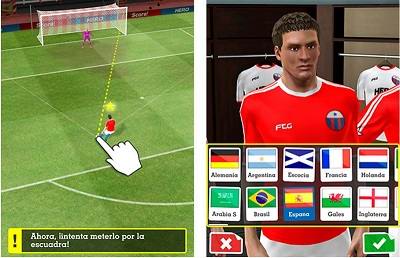 juego futbol android