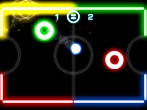 Glow Hockey 3