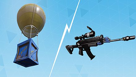 Nuevas armas y Funcionalidades en Fortnite